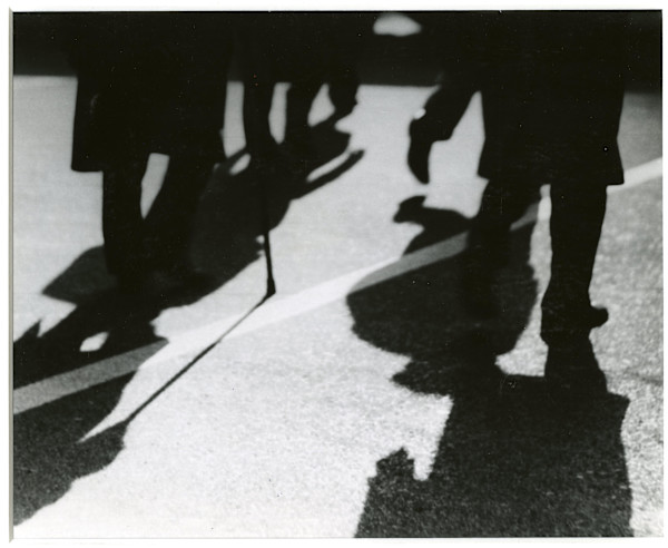 Watching Construction #4 (legs and shadows) by Erickson Estate