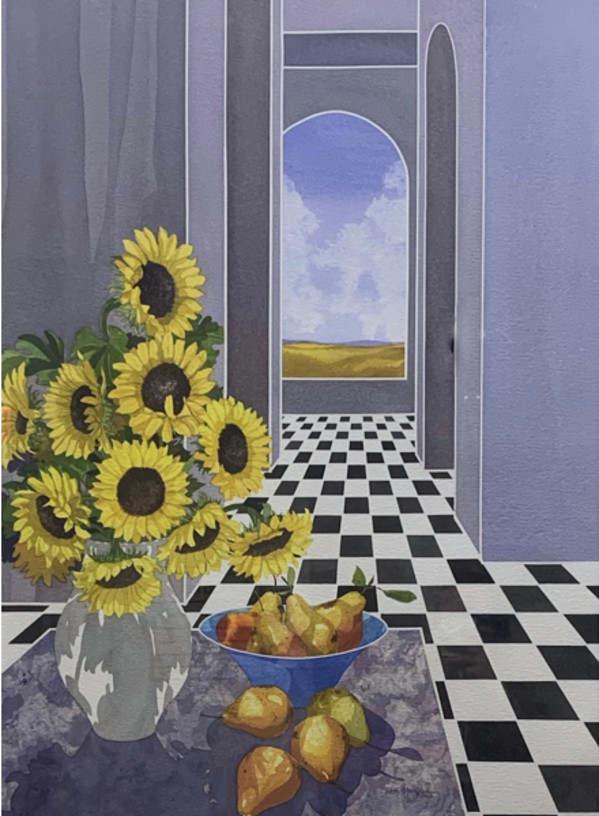 Summer Sunflowers by Terry Maxwell