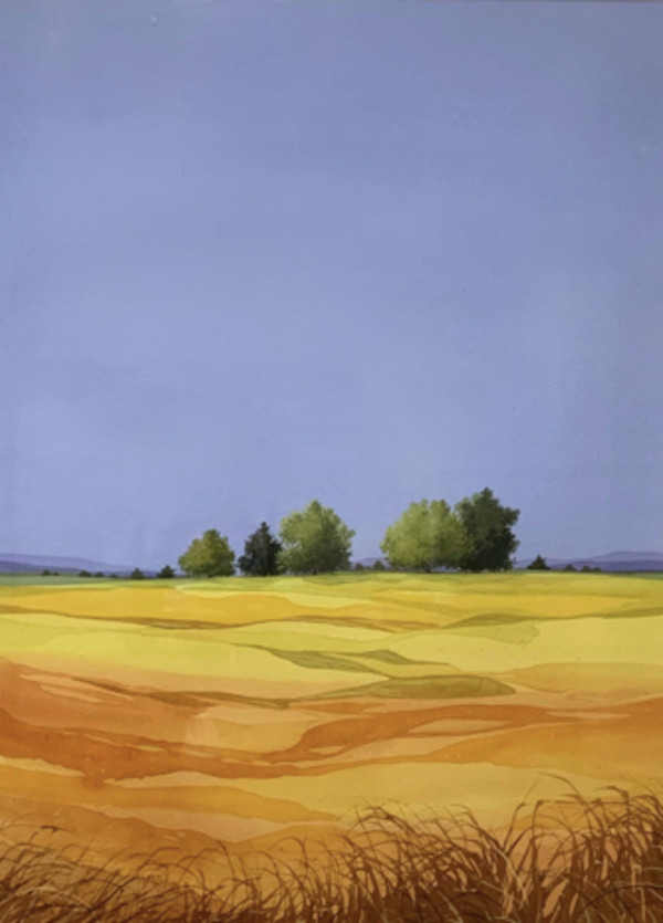 Golden Landscape by Terry Maxwell