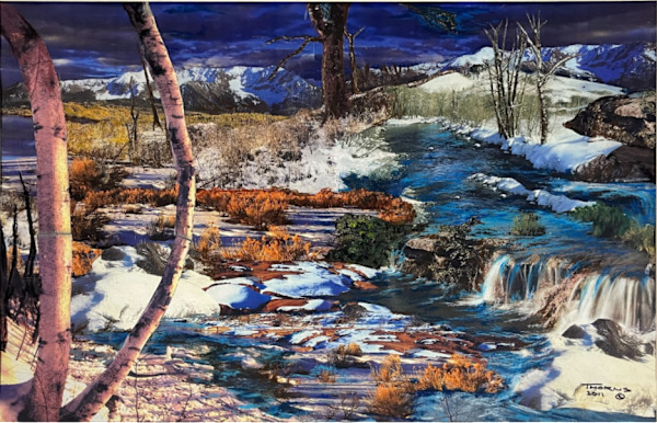 Azure Snow by John Thorns