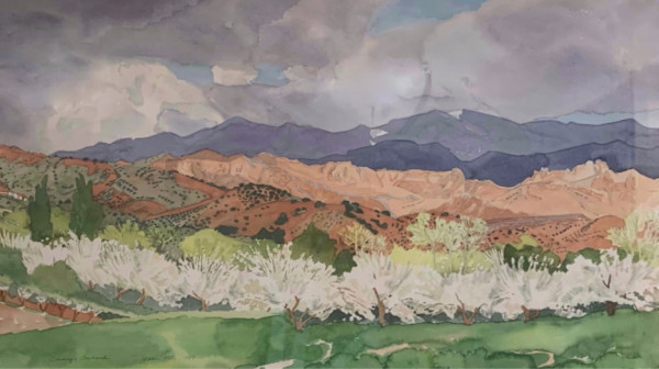 Chimayo Orchard by Joan Foth