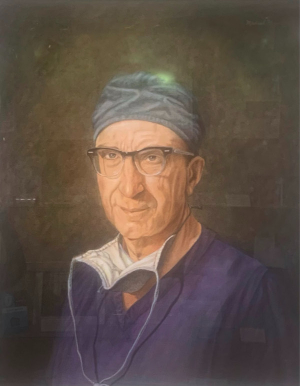 Portrait of Dr. DeBakey by Michael Jilg