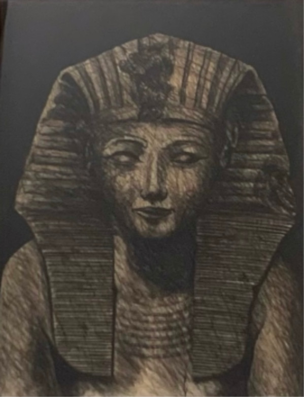 Egyptian Head by Michael Jilg