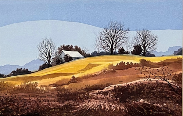 Hillside Landscape by Terry Maxwell