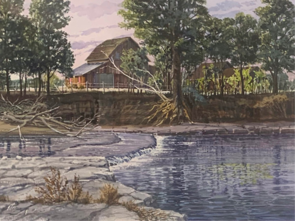 Low Water by Wilbur Elsea