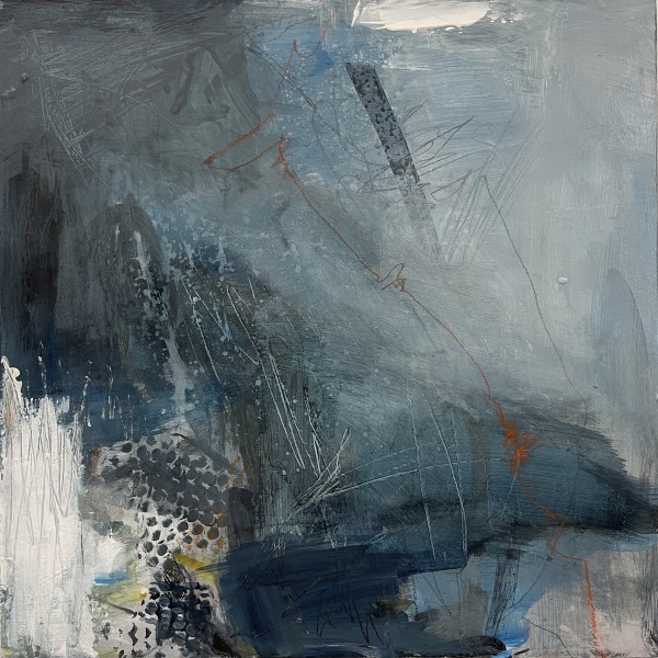 Blue Abstract I by Kelly Dillard