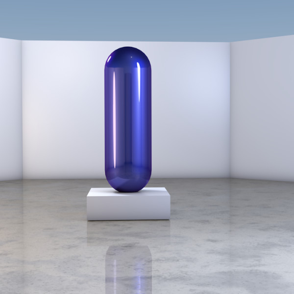 Pill (Blue) by Brendon McNaughton