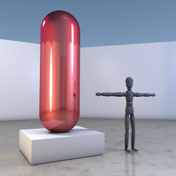 Pill (Red) by Brendon McNaughton