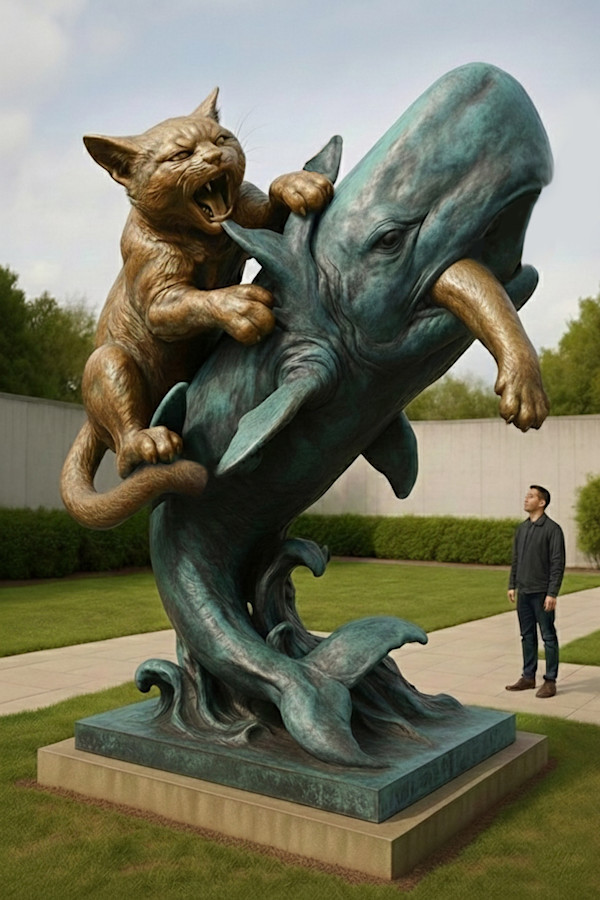 Roaring Kitty vs Whale by Brendon McNaughton