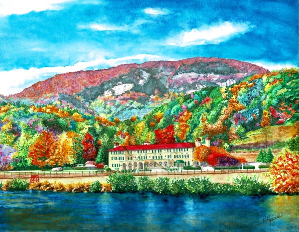 Lake Lure 1927 Inn by Pat Konicki