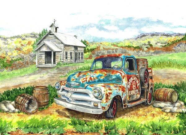 Moonshine Express by Pat Konicki