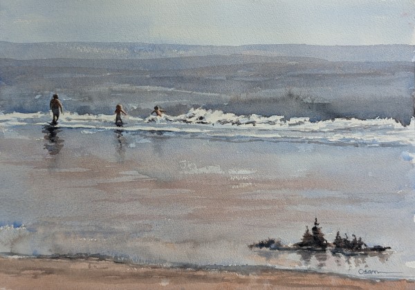 After the Sandcastle by Rick Osann Art