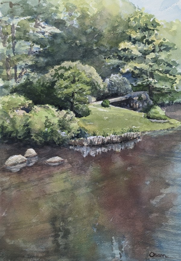 Asticou Reflections by Rick Osann Art