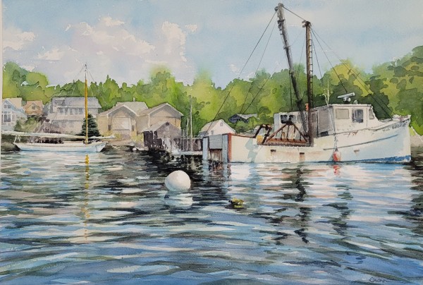 At Harbor by Rick Osann Art