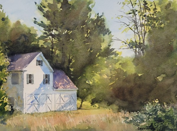 Barn Shadows by Rick Osann Art