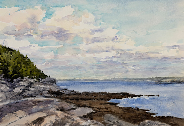 Big Sky over Schoodic by Rick Osann Art