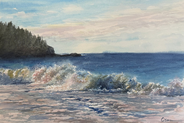 Blue Wave by Rick Osann Art