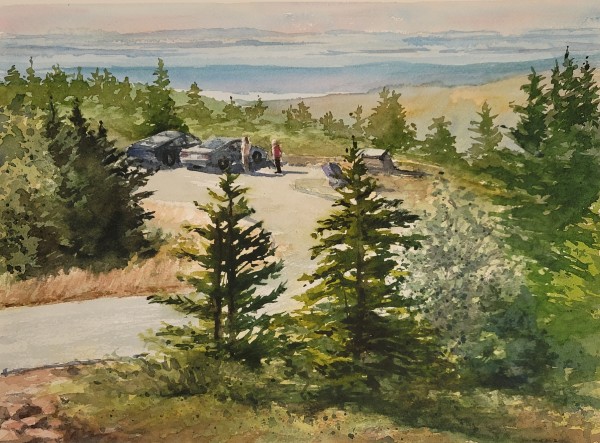 Cadillac Visit by Rick Osann Art