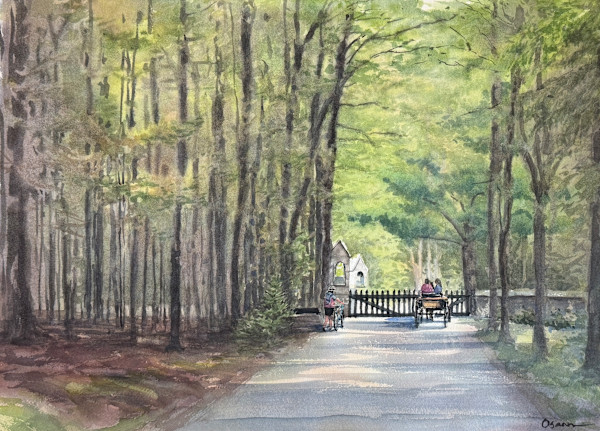 Carriage Ride by Rick Osann Art