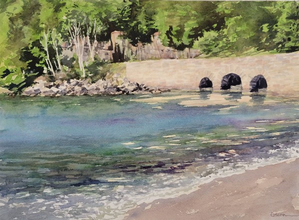 Causeway Reflections by Rick Osann Art