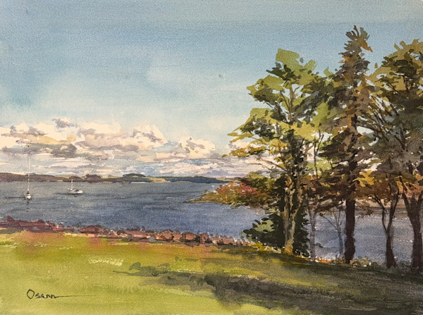 Deepening Shadows by Rick Osann Art