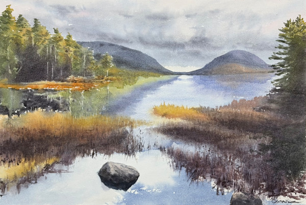 Eagle Lake Haze by Rick Osann Art