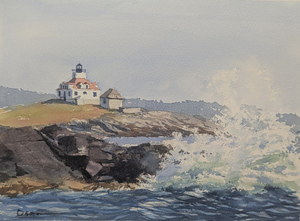 Egg Rock Wave by Rick Osann Art