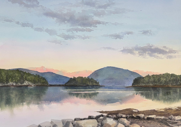 Evening Stillness by Rick Osann Art, Image 1.
