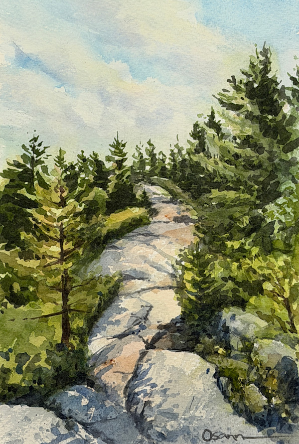 Summit Trail by Rick Osann Art