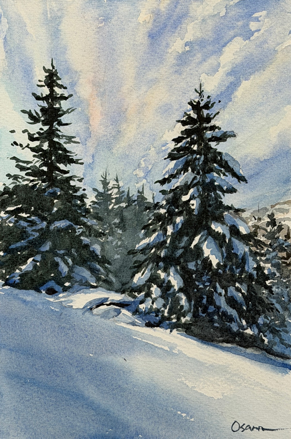 Heavy Snow by Rick Osann Art, Image 1.