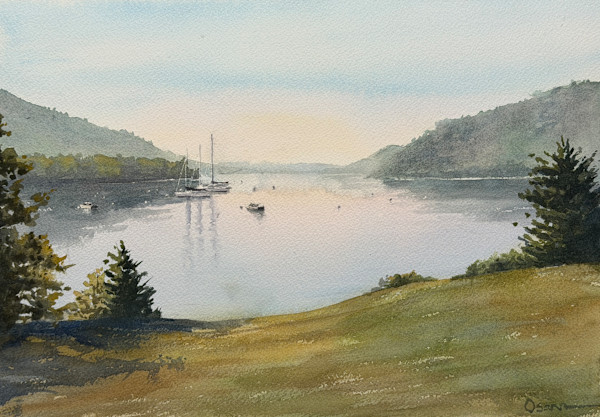 Morning Stillness by Rick Osann Art, Image 1.