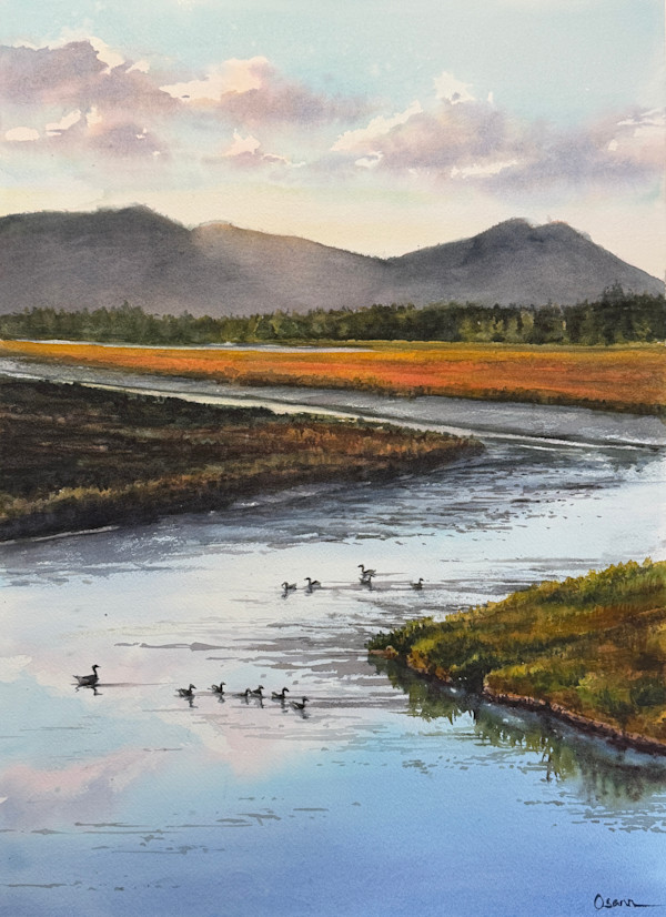 Autumn Quiet by Rick Osann Art