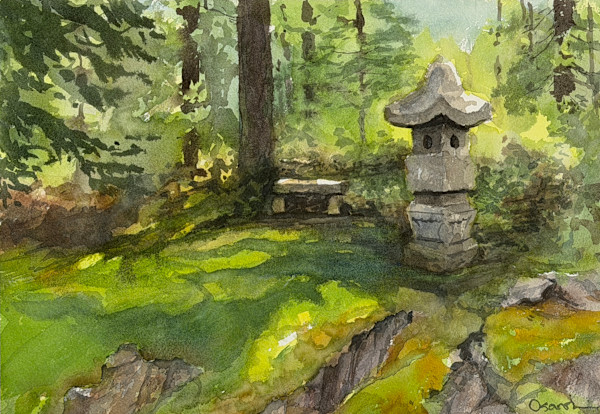 Over the Frog Pond by Rick Osann Art, Image 1.