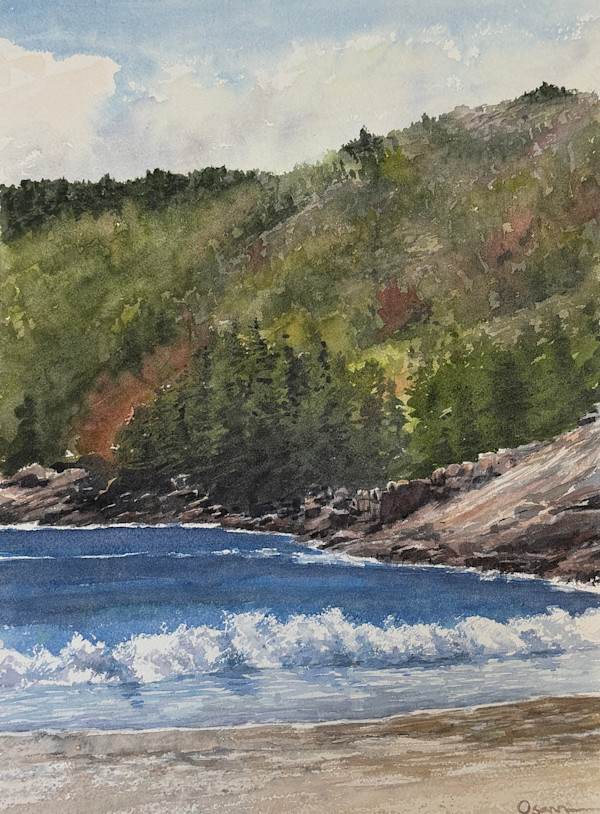 Sand Beach Surf by Rick Osann Art, Image 1.