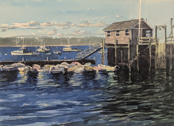 Island Docks by Rick Osann Art