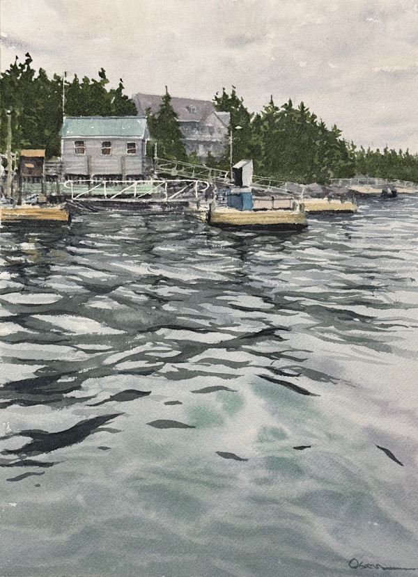 Islesford Reflection by Rick Osann Art