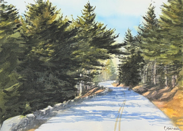 Loop Road Afternoon by Rick Osann Art, Image 1.