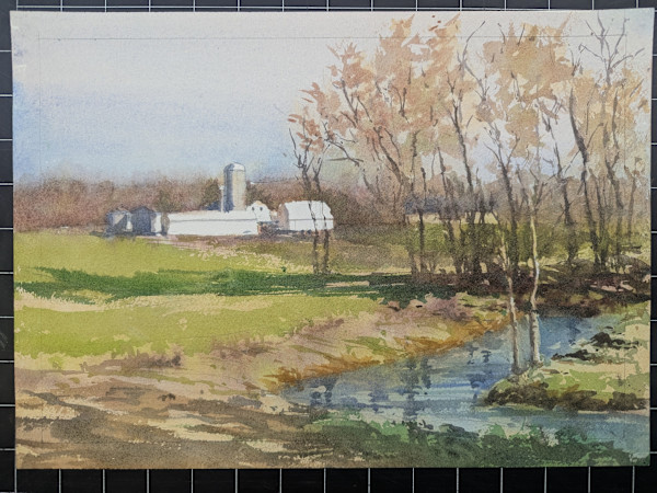 Midwest Barn Study by Rick Osann Art