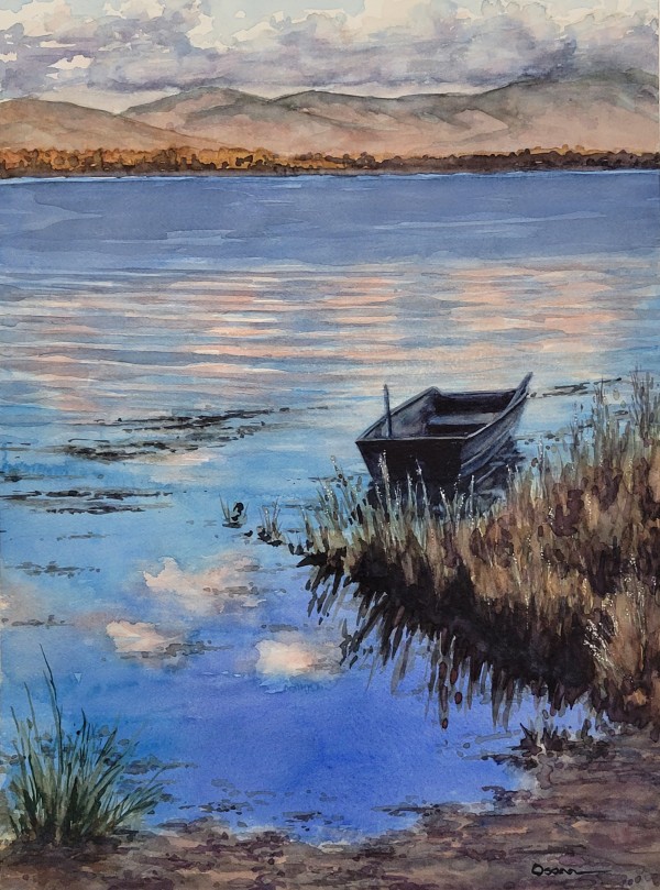 Morning on Kezar Pond by Rick Osann Art
