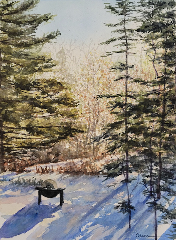 Icy Morning by Rick Osann Art