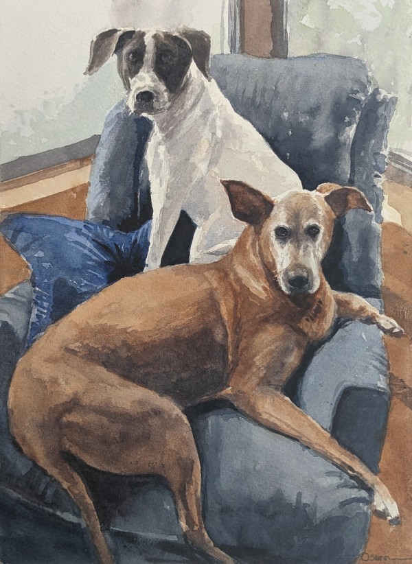 Zoe and Avah by Rick Osann Art