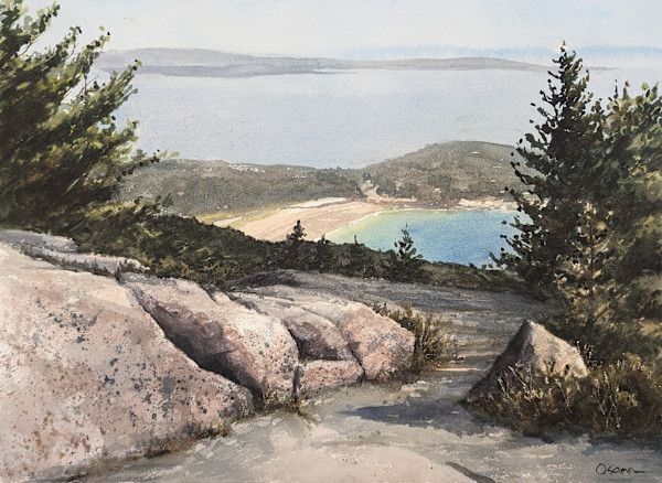 A Gorham Mountain Wedding by Rick Osann Art