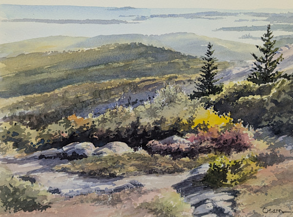 Fall is Here on Cadillac by Rick Osann Art