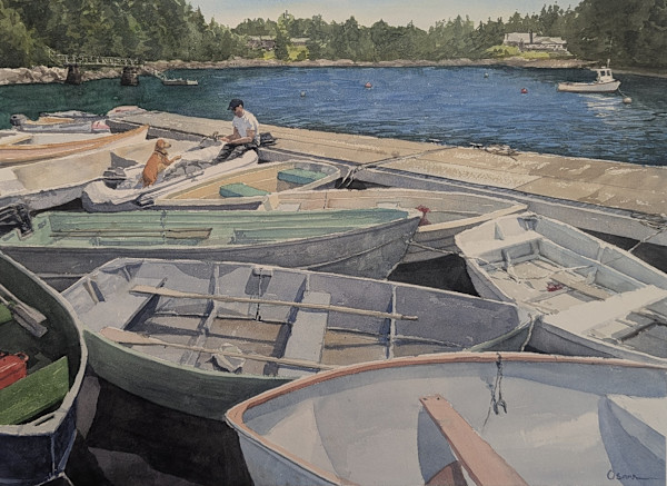 All Tied Up by Rick Osann Art