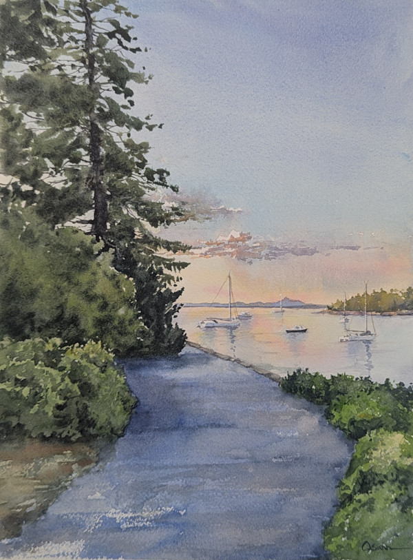 Looking Back by Rick Osann Art