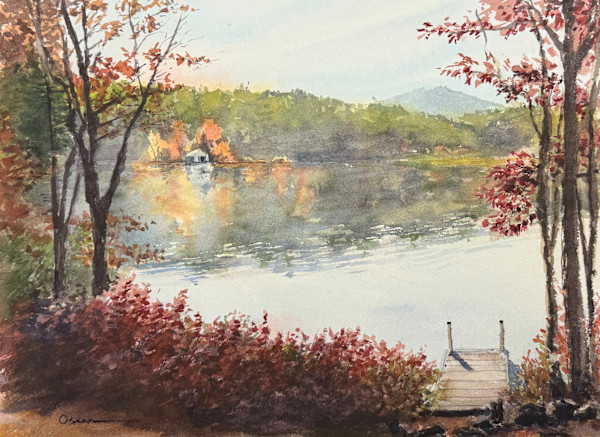 Somes Pond Fall by Rick Osann Art
