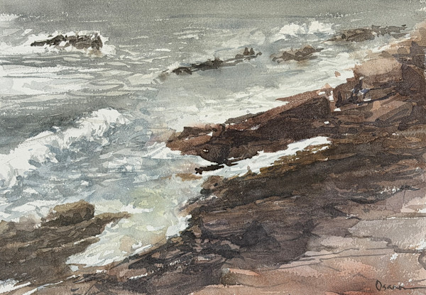 Stormy Seas by Rick Osann Art