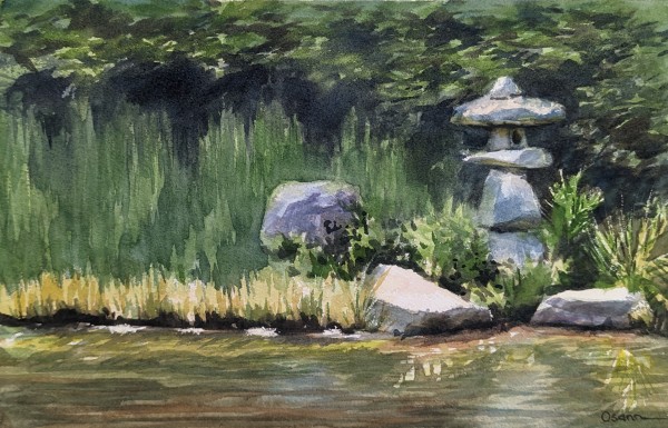 Sun & Shadows, Asticou by Rick Osann Art