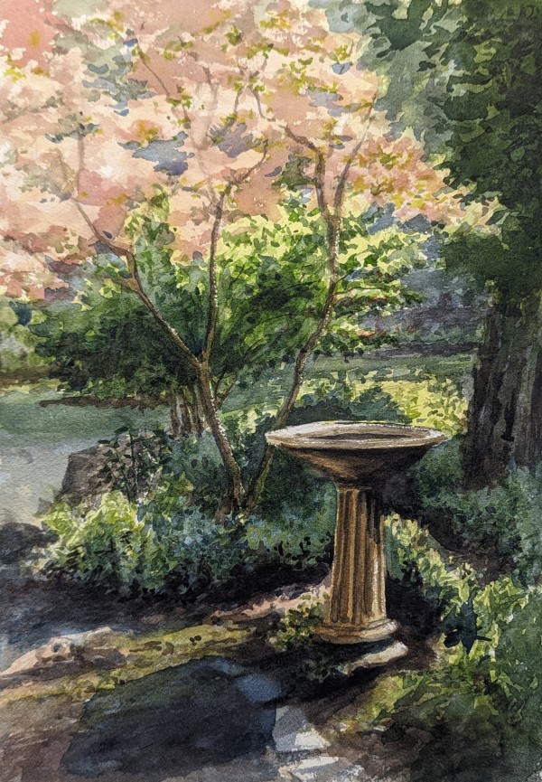 The Back Garden by Rick Osann Art