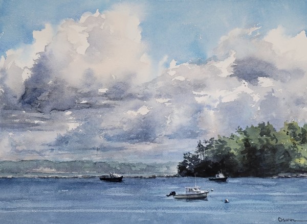 Threatening Sky by Rick Osann Art
